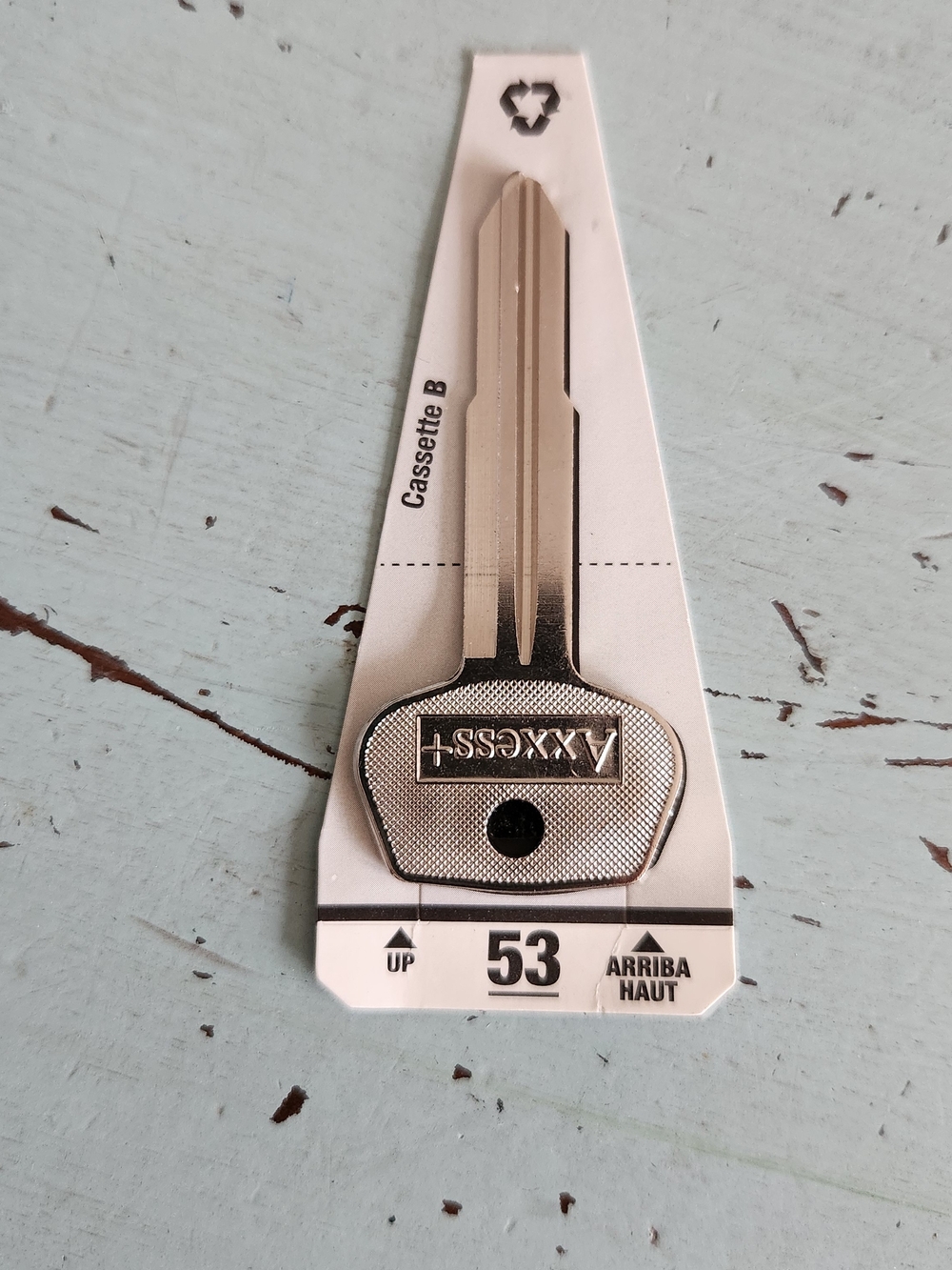 (21) Axxess Cassette B Key 53